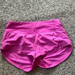 Lululemon Speed Up Shorts